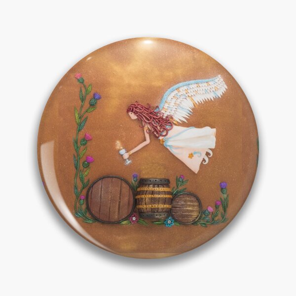Item preview, The Angels Share - Whisky Angel Art designed and sold by DeidreDreams.
