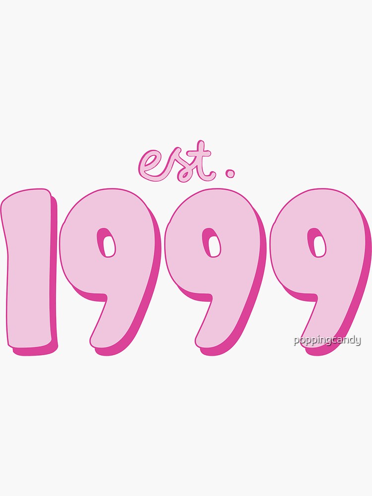 Thumbnail 3 of 3, Sticker, est. 1999 designed and sold by poppingcandy.