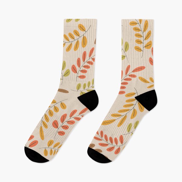 Item preview, Warm colorful autumn leaves pattern  designed and sold by anabear-art.
