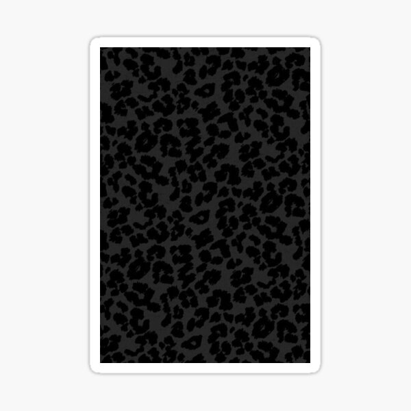 Black Leopard Print, Black Cheetah, Black, Leopard Print, Leopard Pattern,  Animal Print | Poster