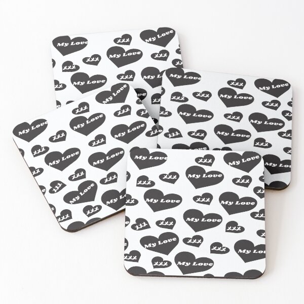Item preview, My Love Inspired -  Cute Black and White Patterned designed and sold by Vero De.