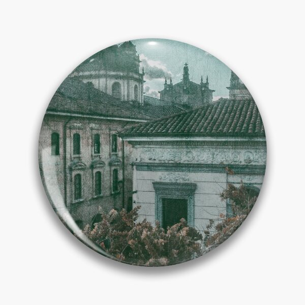 Item preview, Colonial Architecture at Historic Center of Bogota Colombia designed and sold by DFLC Prints.
