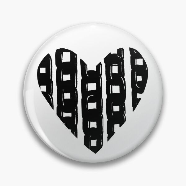 Item preview, Chain Heart  Black  designed and sold by xalexiart.