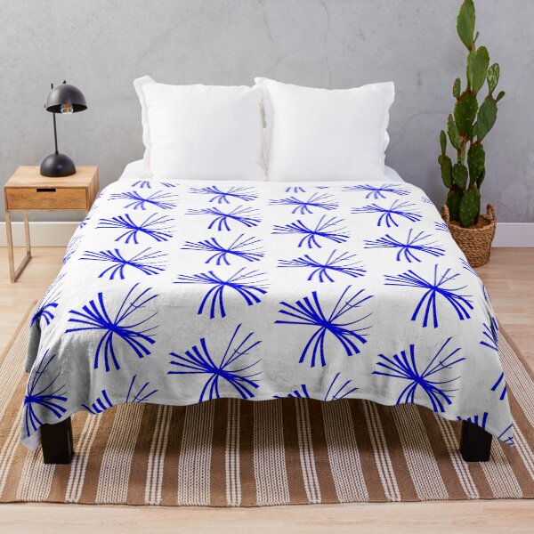 Item preview, Dandelion fluffy, blue on white designed and sold by Momentumist.