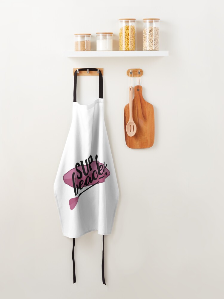 Thumbnail 4 von 6, Schürze, Sup Lover Stand up paddle Lover SUP Paddleboard Gift designt und verkauft von GikaDesigns.
