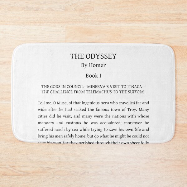 Item preview, HOMER: THE ODYSSEY EXCERPT designed and sold by Madjack Tees Kiwi SuperStore.