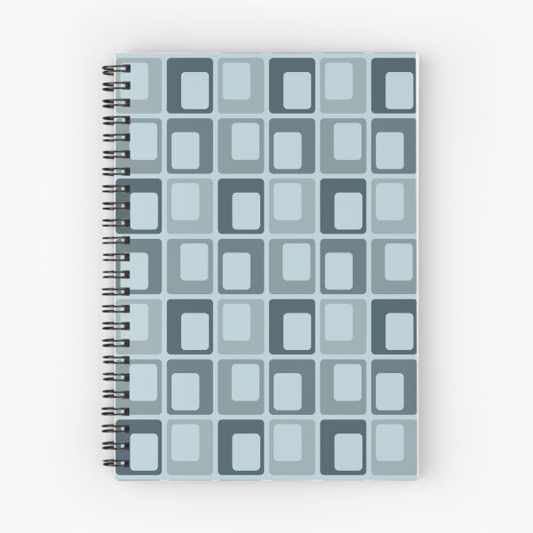 Item preview, Storm Blue Retro Rectangles designed and sold by weirdAffect.