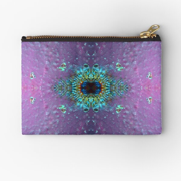 Silicon-Based Life Form - E5 Purple Zipper Pouch