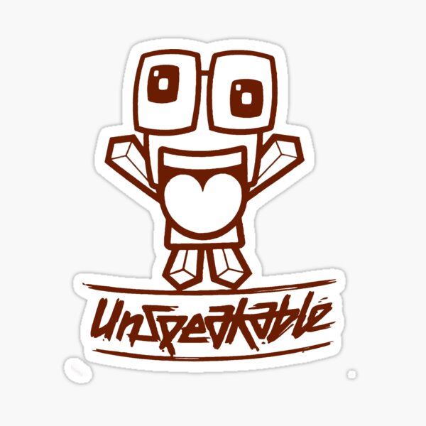 Unspeakable Gaming Stickers Redbubble - unspeakablegaming roblox avatar