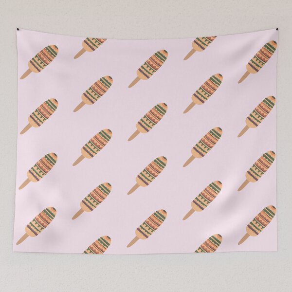 Item preview, Hello Summer - Multicolored Popsicle Graphic Illustration GC-105-03 designed and sold by GraphicCharms.