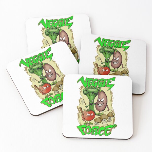 Item preview, Veggie Force the t-shirt for the real vegetarian t-shirt designed and sold by Martin Kleist.