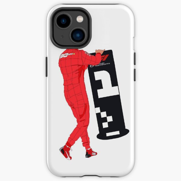 Ferrari-Fahrer Sebastian Vettel bewegt das # 1-Zeichen iPhone Robuste Hülle
