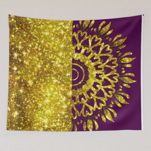 Item preview, Golden Shimmery Mandala (Violet) designed and sold by Dipwins-20.