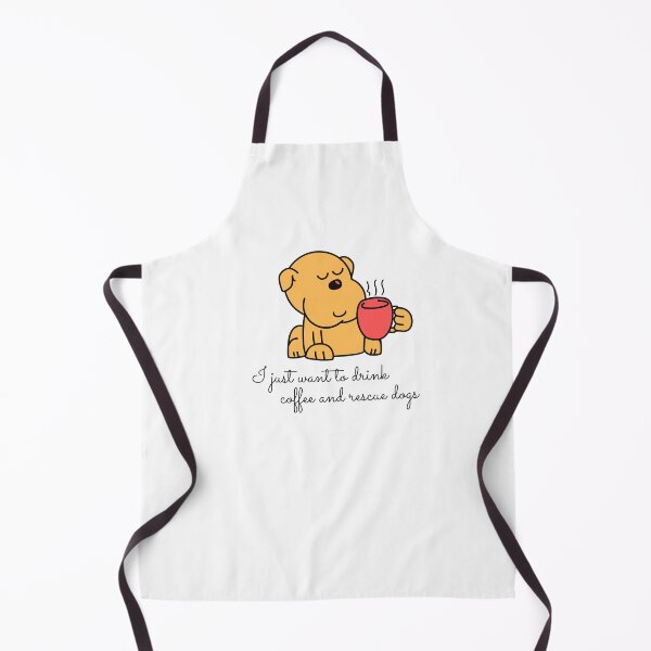 Item preview, I just want to drink coffee and rescue dogs designed and sold by Vaishnavi Deo.