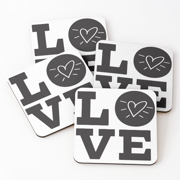 Item preview, Love letters comic heart designed and sold by Two Left Hands Design.