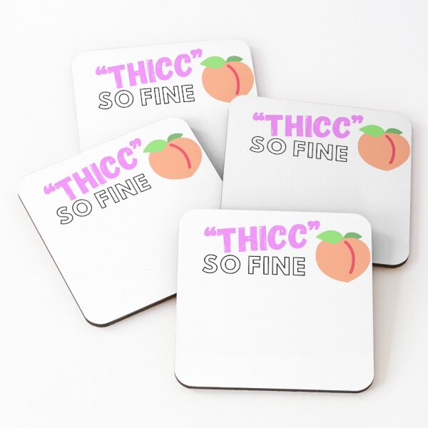 Item preview, "thicc" so fine collection designed and sold by fitpress.