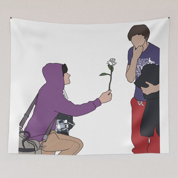 Item preview, Harry propose to Louis with rose (larry) designed and sold by tamster1.