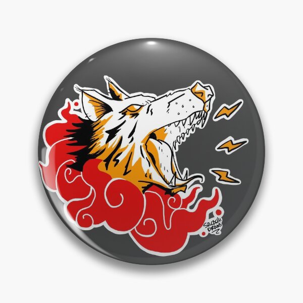 Artikelvorschau, Wolf Tattoo entworfen und verkauft von Sr Cachi Draws.