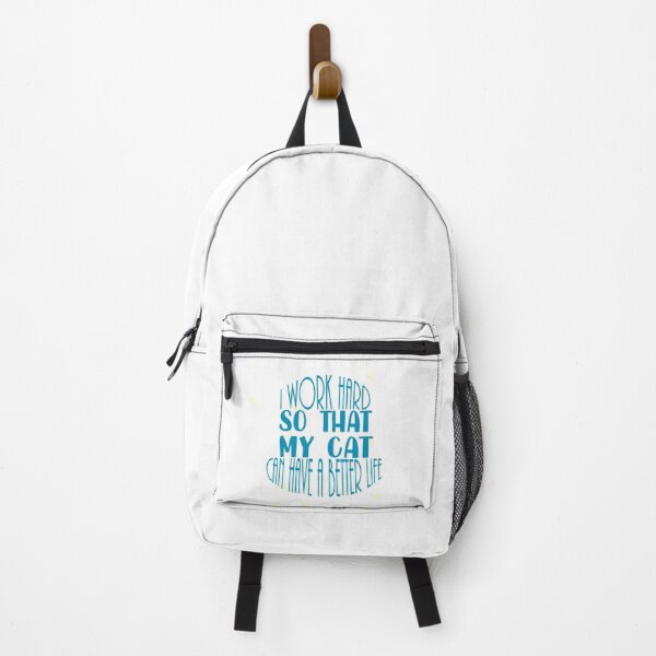 Item preview, I Work Hard So That My Cat Can Have A Better Life, Cat Lover Gift designed and sold by Mode Tees.