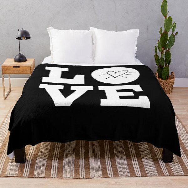 Item preview, Love letters comic heart in O white designed and sold by Two Left Hands Design.