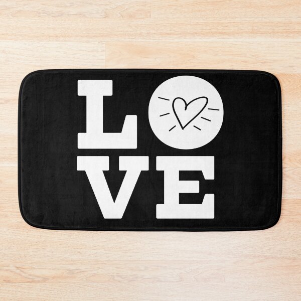 Item preview, Love letters comic heart in O white designed and sold by Two Left Hands Design.