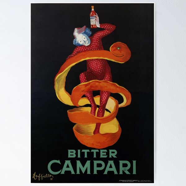 POSTER APEROL: Stampa artistica vintage alcol rossa – Pimlico Prints