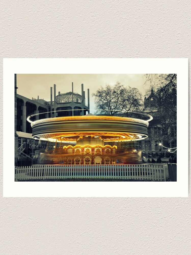 Alternate view of Merry go round Art Print