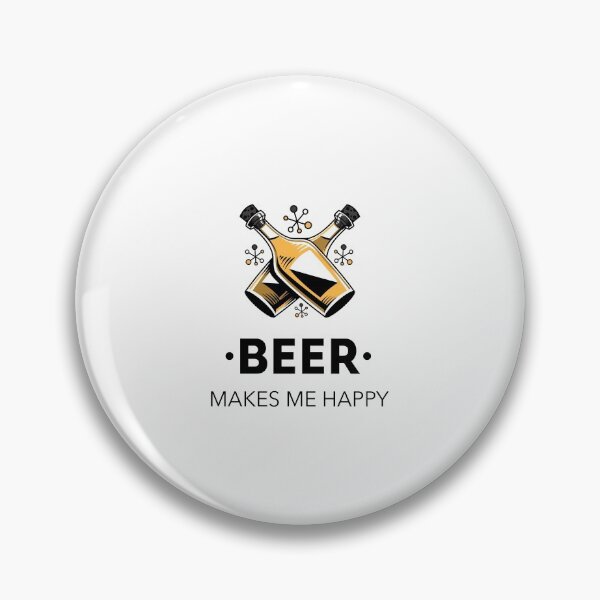 Item preview, BEER MAKES ME HAPPY  designed and sold by Ashalcheema.