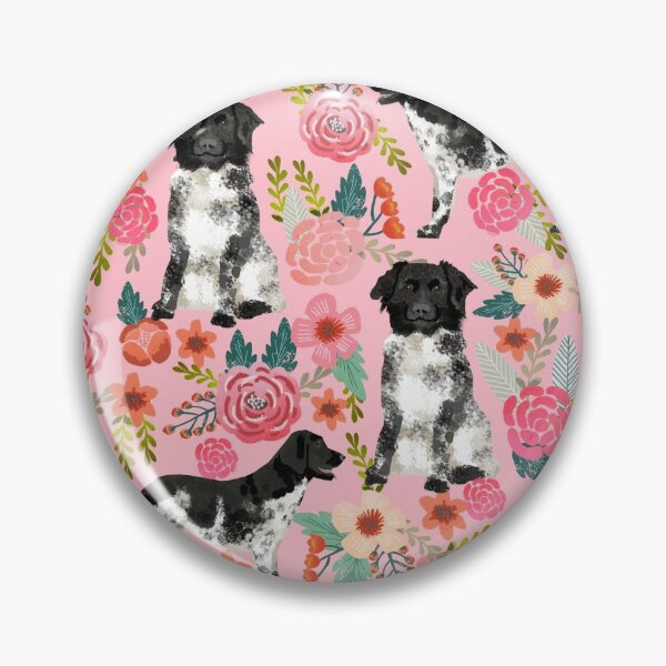 Item preview, stabyhoun dog floral - vintage florals, floral pet, cute dog, stabyhoun  designed and sold by PetFriendly.