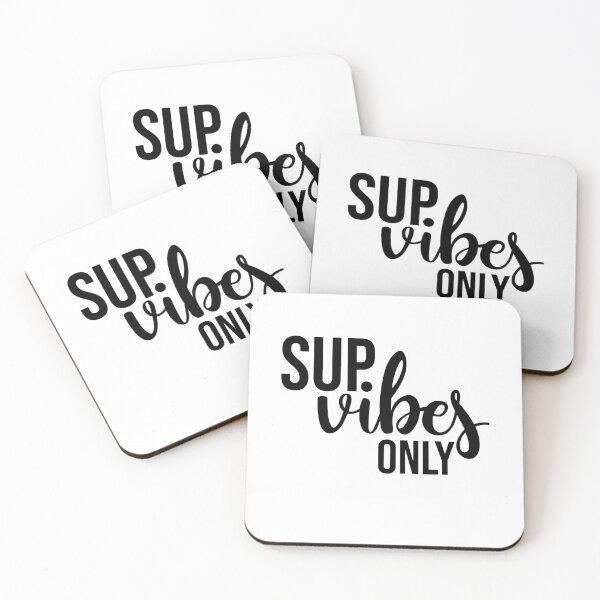 Item preview, Sup Vibes Only Stand up paddle Lover SUP Paddleboard Gift designed and sold by GikaDesigns.