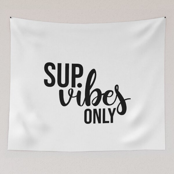 Item preview, Sup Vibes Only Stand up paddle Lover SUP Paddleboard Gift designed and sold by GikaDesigns.