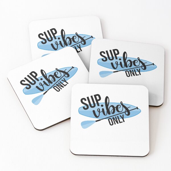 Item preview, Sup Vibes Only Stand up paddle Lover SUP Paddleboard Gift designed and sold by GikaDesigns.