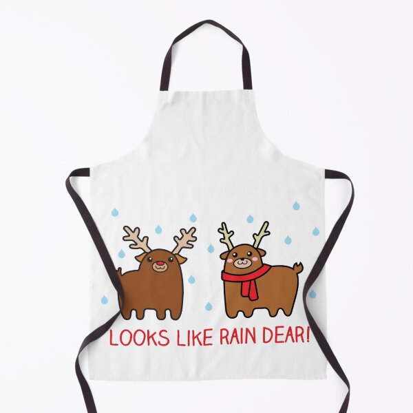 Item preview, Looks like rain dear, Christmas reindeer designed and sold by IceCreamCat.