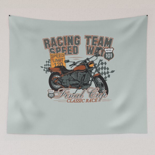 Item preview, Racing team speed way - Awesome motorcycle racer Gift designed and sold by Teenation9.