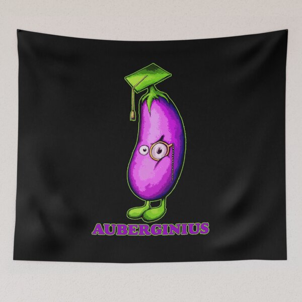 Item preview, Auberginius the smart aubergine with a degree designed and sold by Martin Kleist.