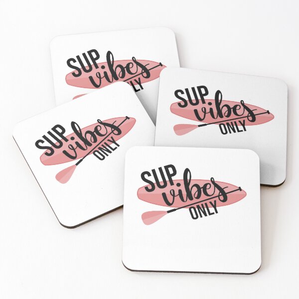 Item preview, Sup Vibes Only Stand up paddle Lover SUP Paddleboard Gift designed and sold by GikaDesigns.