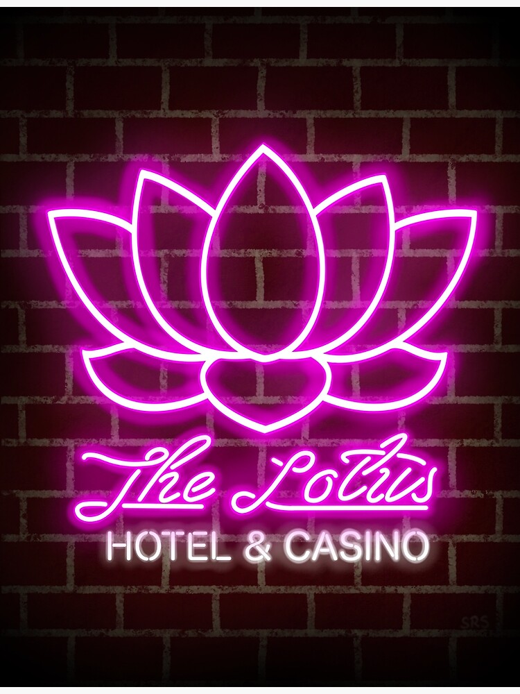"The Lotus Hotel & Casino" Poster by ShaelynRaeArt Redbubble