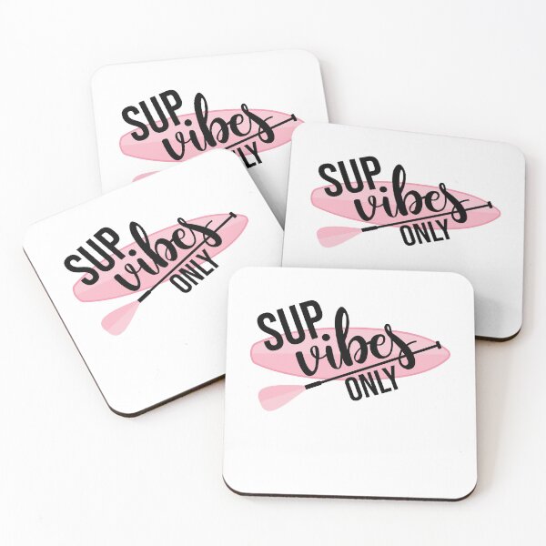 Item preview, Sup Vibes Only Stand up paddle Lover SUP Paddleboard Gift designed and sold by GikaDesigns.