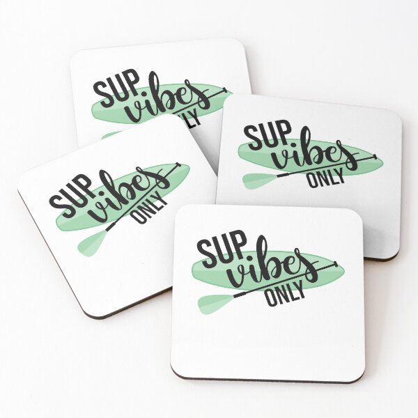 Item preview, Sup Vibes Only Stand up paddle Lover SUP Paddleboard Gift designed and sold by GikaDesigns.