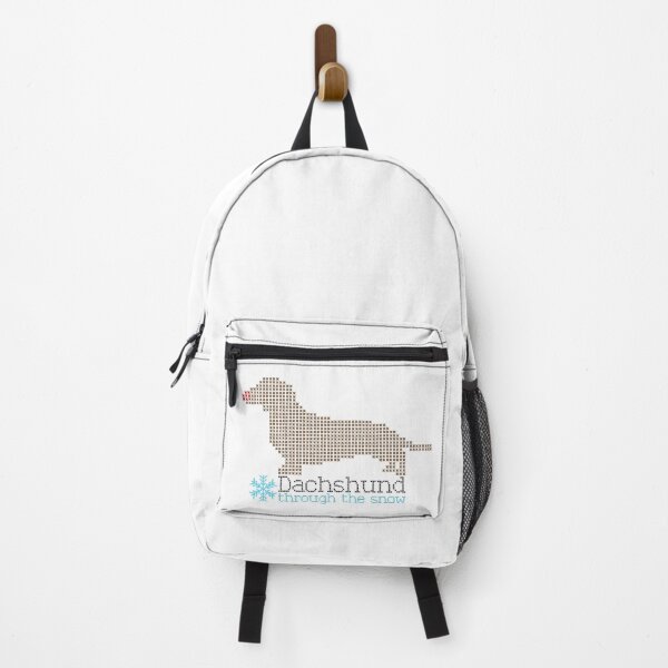 Item preview, Dachshund through the snow designed and sold by BlooMoo.