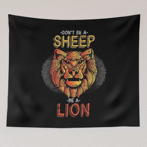 Item preview, Sheep lion designed and sold by bestshirtdesign.