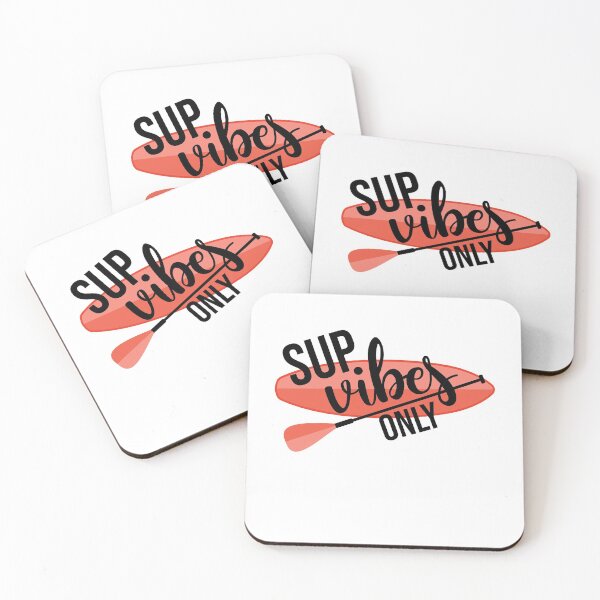 Item preview, Sup Vibes Only Stand up paddle Lover SUP Paddleboard Gift designed and sold by GikaDesigns.