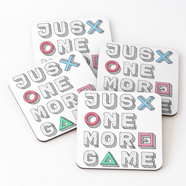 Item preview, Just One More Game designed and sold by SoulArtLove.