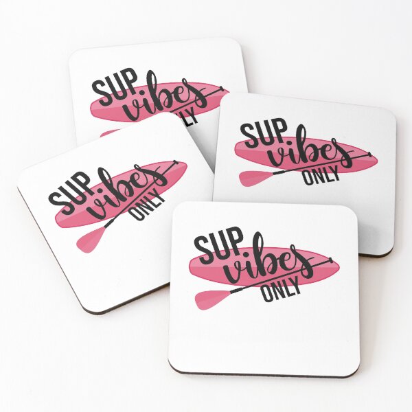 Item preview, Sup Vibes Only Stand up paddle Lover SUP Paddleboard Gift designed and sold by GikaDesigns.