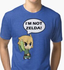 I'm Not Zelda Tri-blend T-Shirt