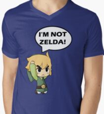 I'm Not Zelda Men's V-Neck T-Shirt