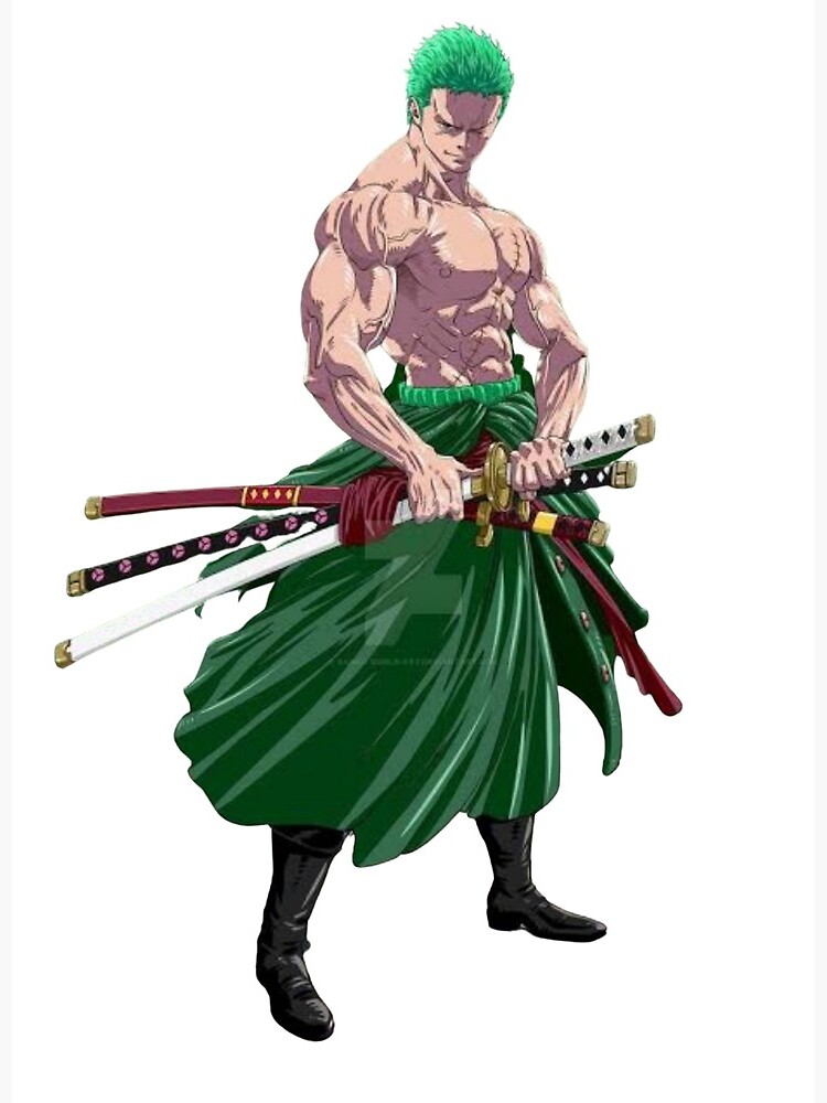 Roronoa Zoro Greeting Card for Sale by MohamedRaniDe