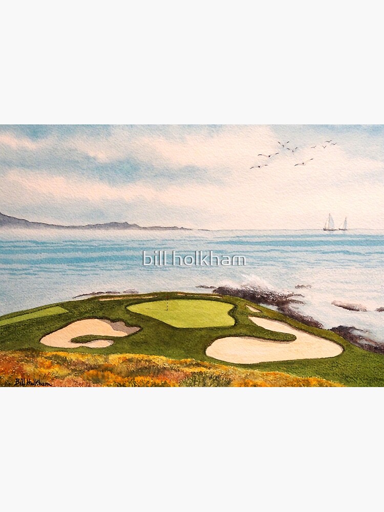 Pebble Beach Golf Course Signature Hole 7 by billholkham