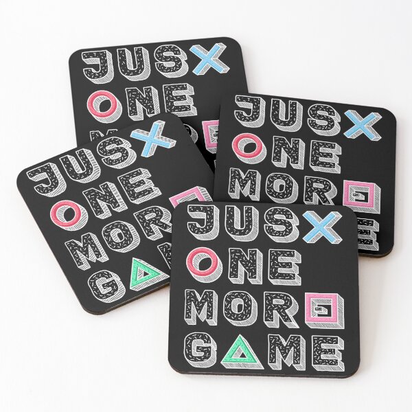 Item preview, Just One More Game (W) designed and sold by SoulArtLove.