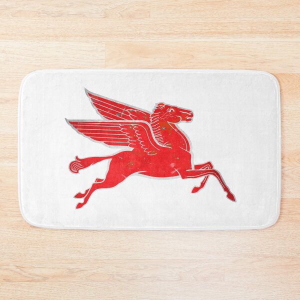 Item preview, Red Pegasus distressed version facing right. designed and sold by htrdesigns.